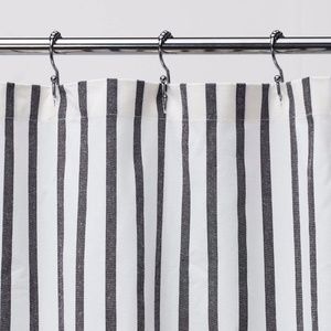 Stripe Shower Curtain Black/White - Project 62™